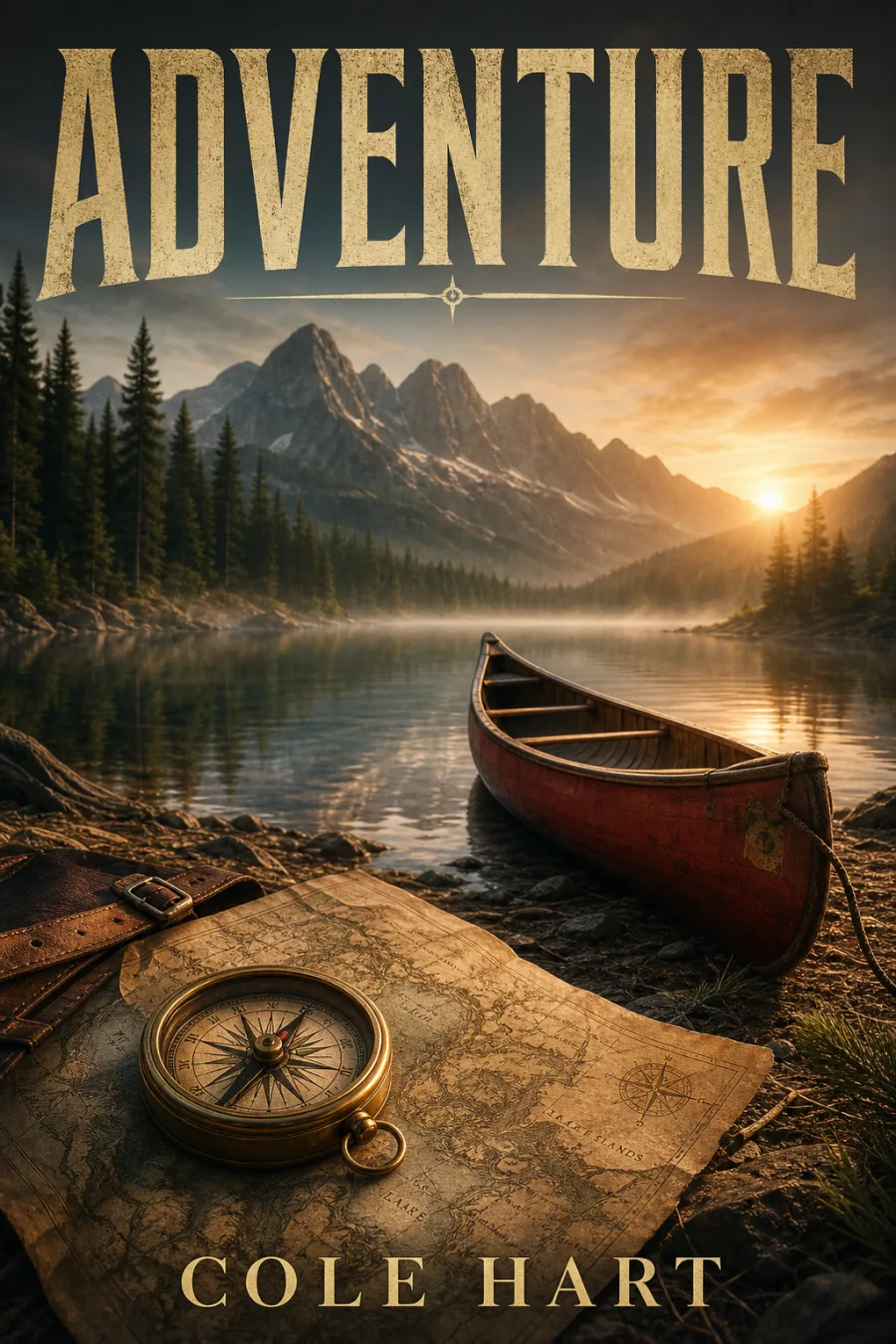 Adventure book category cover