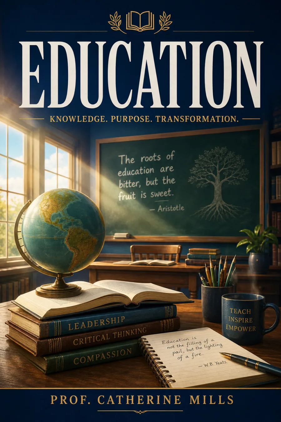 Education book category cover