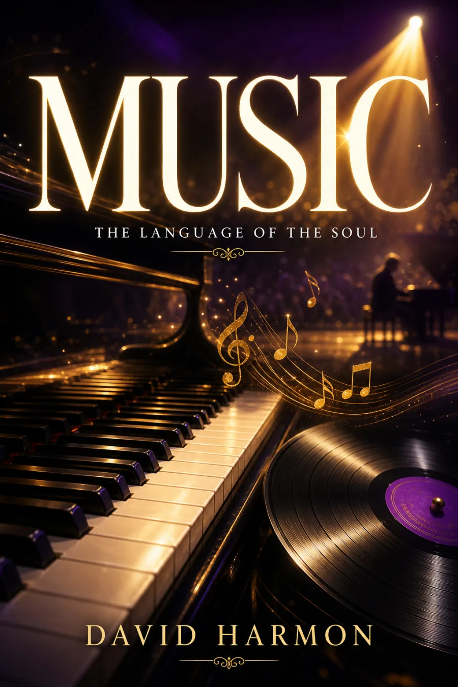 Music book category cover