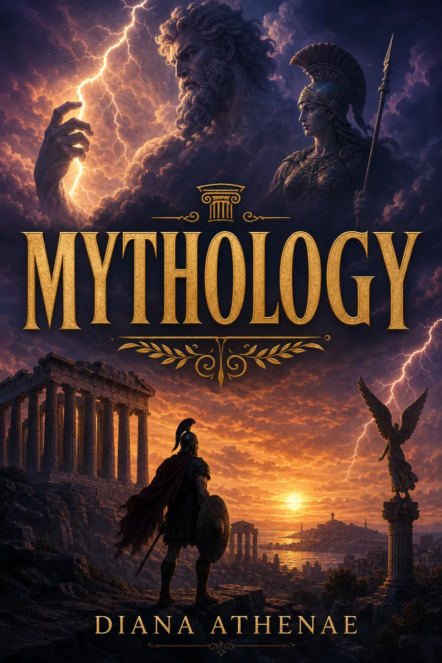 Mythology book category cover