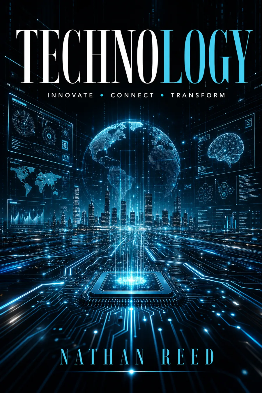 Technology book category cover