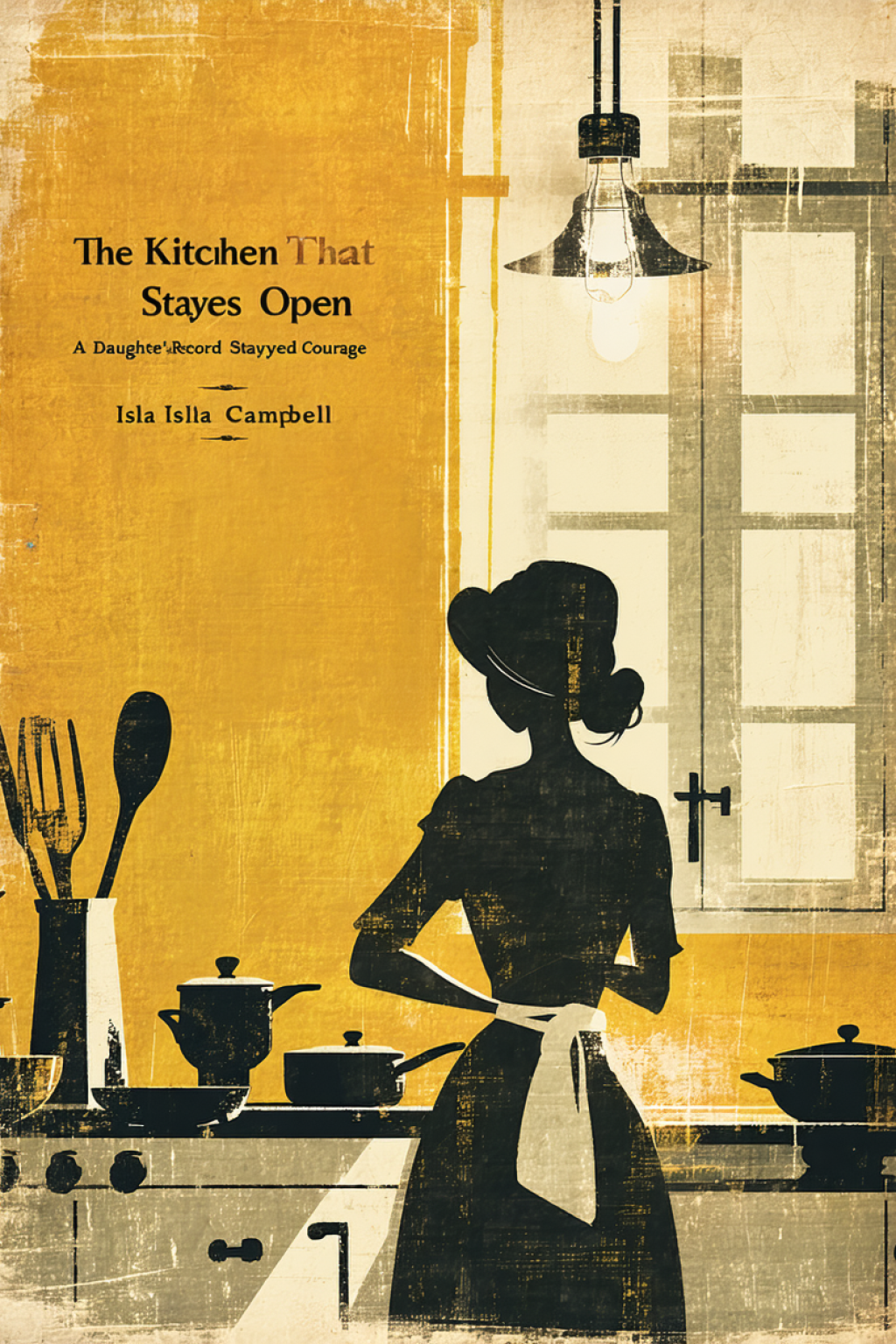 The Kitchen That Stayed Open: A Daughter's Record of Ordinary Courage book cover